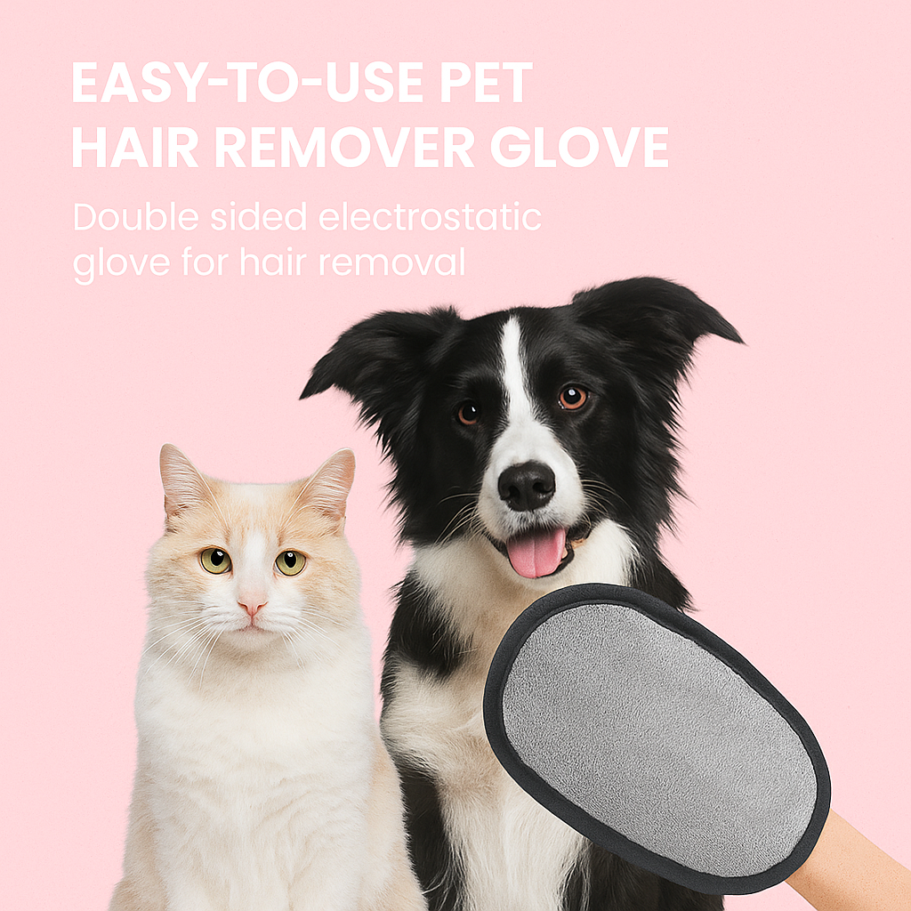 WiggleWipe™ - Pet Hair Removal Glove