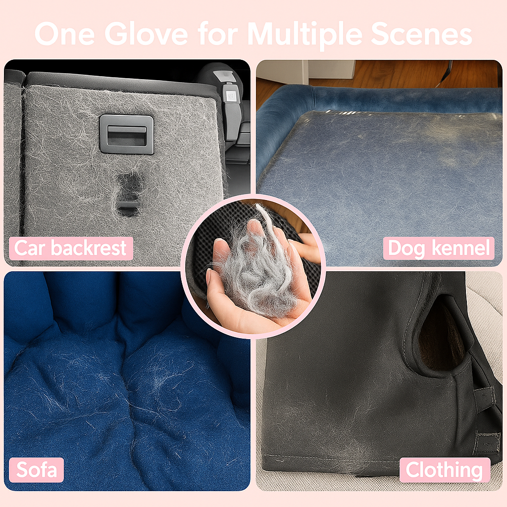 WiggleWipe™ - Pet Hair Removal Glove