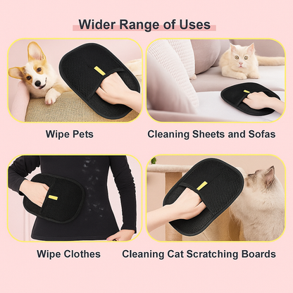 WiggleWipe™ - Pet Hair Removal Glove